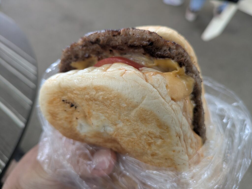 かでな道の駅 バーガー