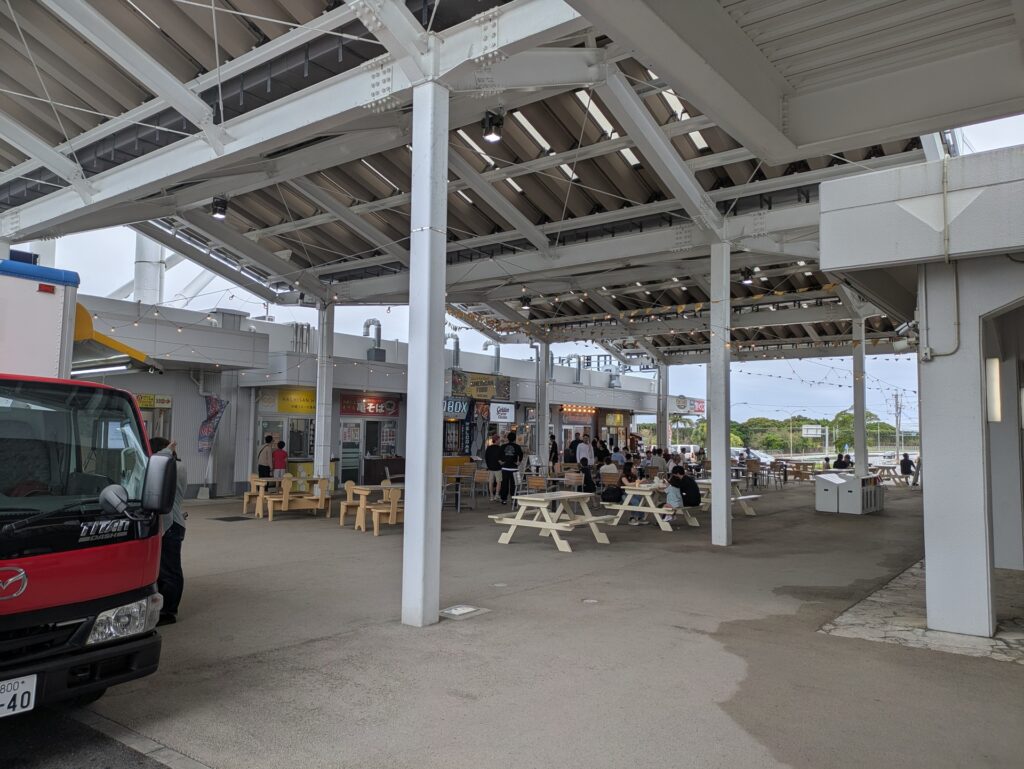 かでな道の駅 フードコート