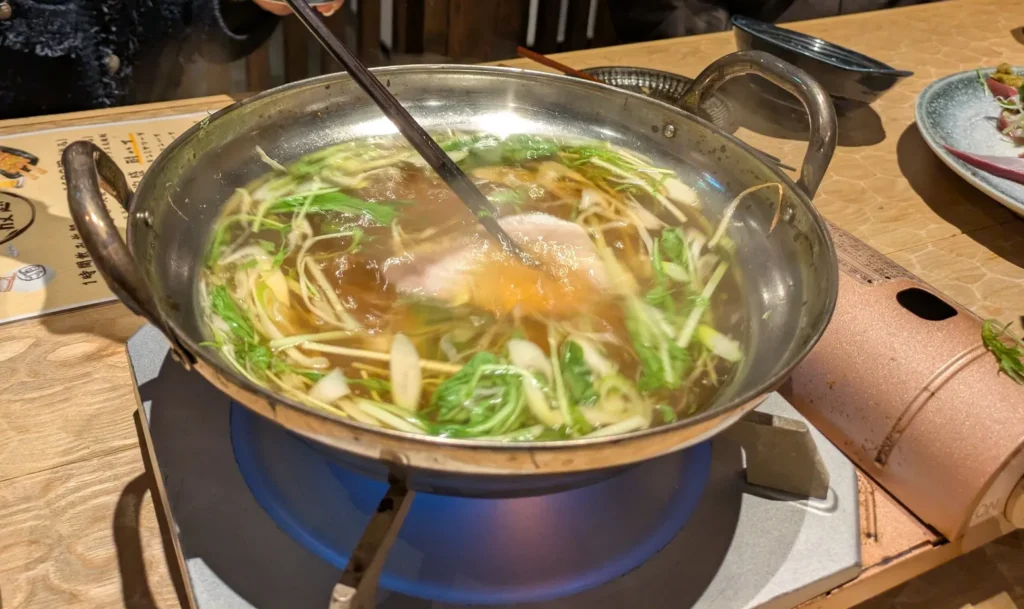 居酒屋 兆治 奥武山店 ぶりのしゃぶしゃぶ